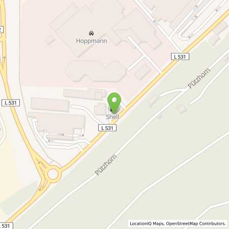 Standortübersicht der Benzin-Super-Diesel Tankstelle: Shell Siegen Eiserfelder Str 206 in 57072, Siegen