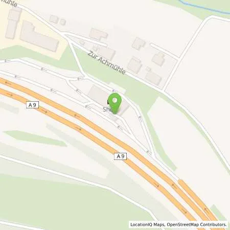 Standortübersicht der Tankstelle Shell Greding A9 Greding Ost in 91171 Greding