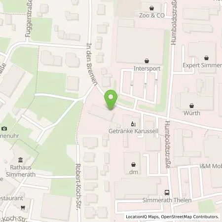 Standortübersicht der Tankstelle Automatentankstelle in 52152 Simmerath