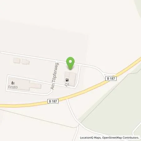 Standortübersicht der Tankstelle Q1 Tankstelle in 06917 Jessen (Elster)