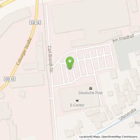 Standortübersicht der Tankstelle TWS in 96489 Niederfüllbach