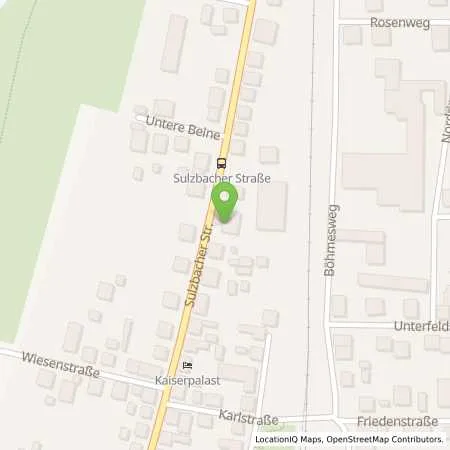 Standortübersicht der Tankstelle Hessol in 63839 Kleinwallstadt