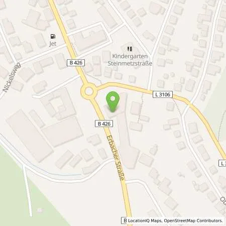 Standortübersicht der Tankstelle Hessol in 64739 Höchst im Odenwald