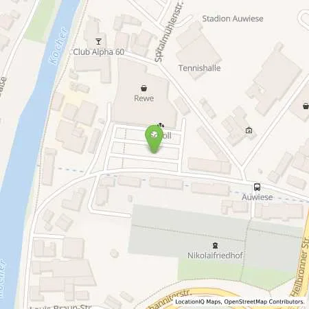 Standortübersicht der Tankstelle SB Tankstelle in 74523 Schwäbisch Hall