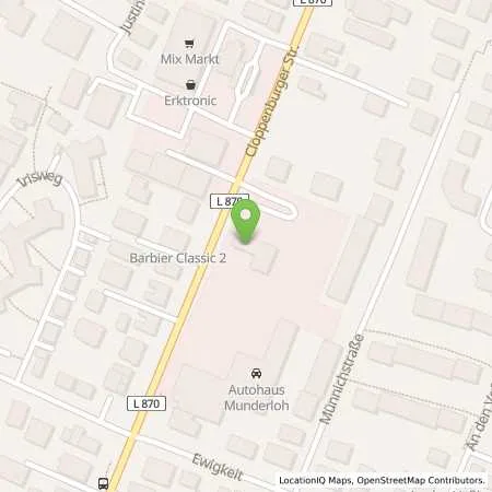 Standortübersicht der Tankstelle Joiss in 26133 Oldenburg