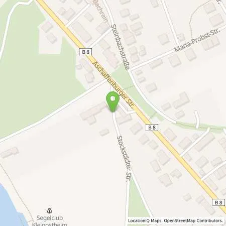 Standortübersicht der Tankstelle Calpam Tankstelle in 63801 Kleinostheim