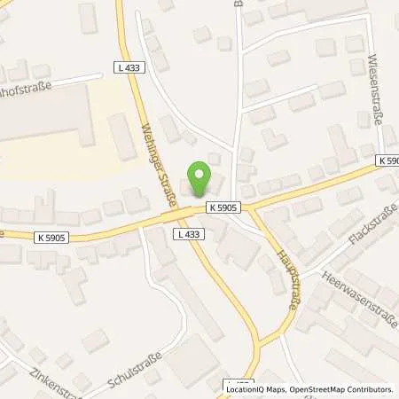 Standortübersicht der Tankstelle Tankstelle Narr in 78559 Gosheim