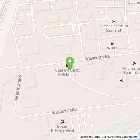 Standortübersicht der Tankstelle Oel Schneider GmbH in 66115 Saarbruecken