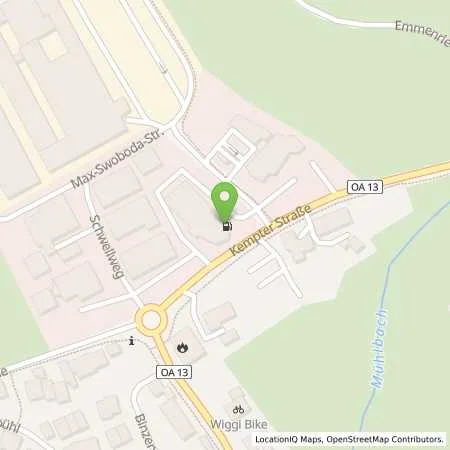 Standortübersicht der Tankstelle Raiffeisen Bezug+Absatz eG in 87487 Wiggensbach