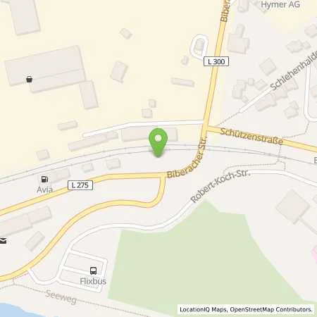 Standortübersicht der Tankstelle Raiffeisen Bezug+Absatz eG in 88339 Bad Waldsee