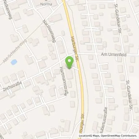 Standortübersicht der Tankstelle Firma Hans Rösch Tankstelle in 86650 Wemding