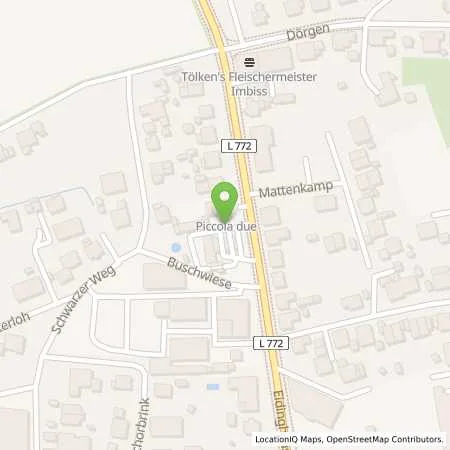 Standortübersicht der Tankstelle JET BAD OEYNHAUSEN EIDINGHAUSENER STR. 90 in 32549 BAD OEYNHAUSEN