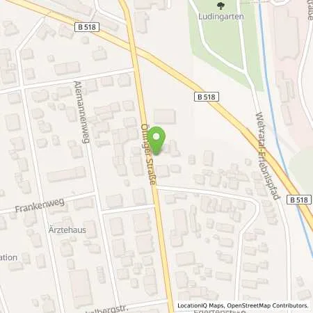 Standortübersicht der Tankstelle TankShop Kaiser in 79664 Wehr