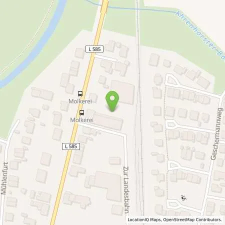 Standortübersicht der Tankstelle Raiffeisen Münster LAND eG in 48324 Sendenhorst (Albersloh)