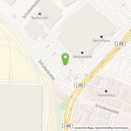 Standortübersicht der Tankstelle JET MUELHEIM MANNESMANN ALLEE 21 in 45475 MUELHEIM