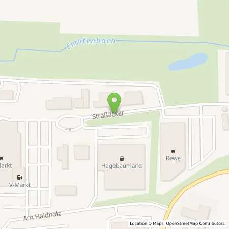 Standortübersicht der Tankstelle V-Markt Mainburg in 84048 Mainburg