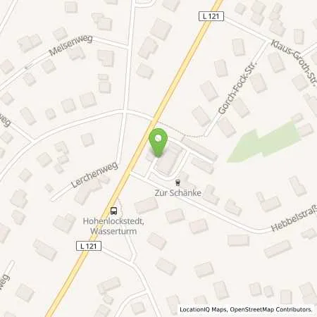 Standortübersicht der Tankstelle TOTAL HOHENLOCKSTEDT in 25551 HOHENLOCKSTEDT