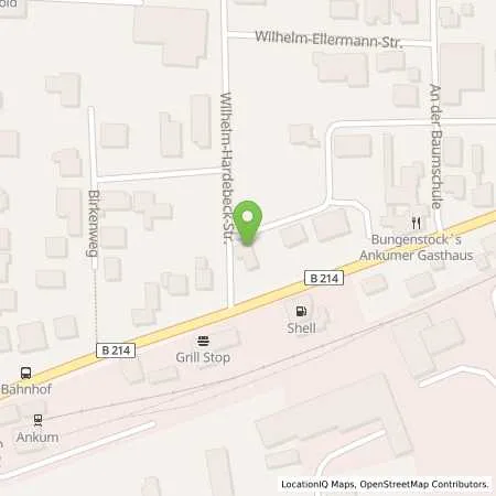 Standortübersicht der Tankstelle BSD GmbH in 49577 Ankum