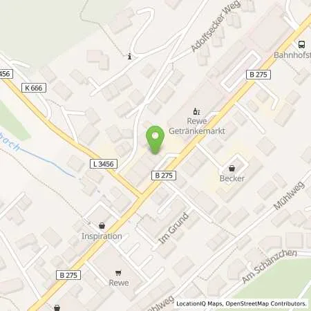 Standortübersicht der Tankstelle Shell Bad Schwalbach Bahnhofstr. 15a in 65307 Bad Schwalbach