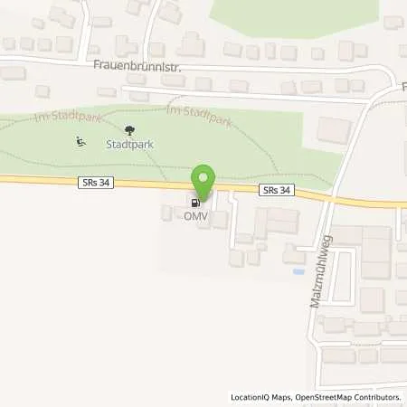 Standortübersicht der Tankstelle Straubing Regensburgerstr. 91 in 94315 Straubing