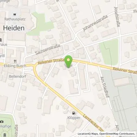 Standortübersicht der Tankstelle HTN-Tankstelle J.Nienhaus in 46359 Heiden