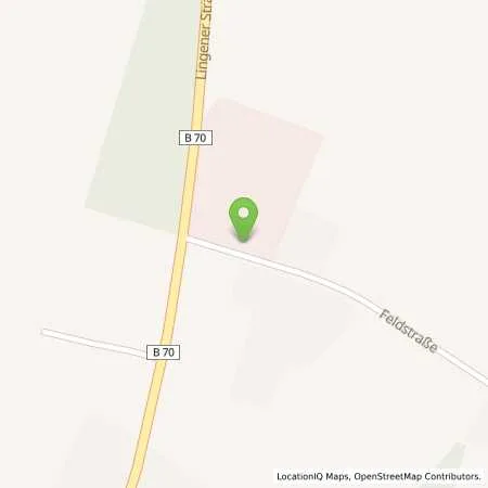 Standortübersicht der Tankstelle Autohaus Knieper GmbH in 48480 Spelle