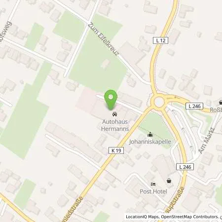 Standortübersicht der Tankstelle Shell Simmerath Schmiedstr. 4-6 in 52152 Simmerath