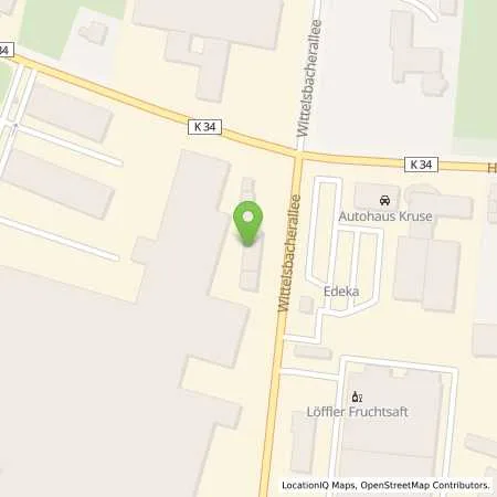 Standortübersicht der Tankstelle MINDEN, WITTELSBACHERALLEE in 32427 Minden