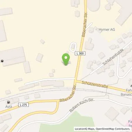 Standortübersicht der Tankstelle Schindele Handels GmbH & Co. KG in 88339 Bad Waldsee