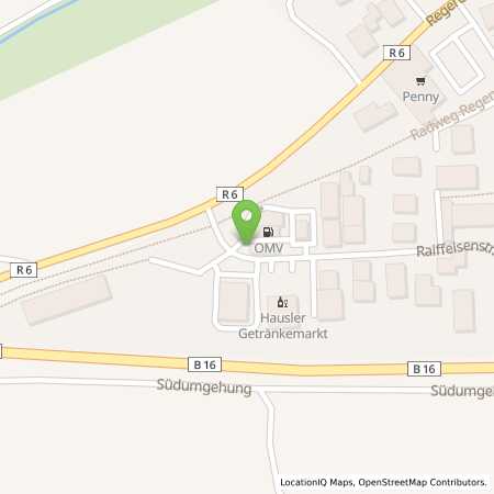 Standortübersicht der Benzin-Super-Diesel Tankstelle: Wenzenbach Raiffeisenstraße 1 in 93173, Wenzenbach