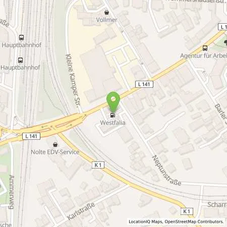 Standortübersicht der Tankstelle Wittgens & Karabegovic Gbr. in 42699 Solingen