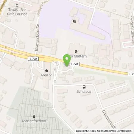 Standortübersicht der Tankstelle Shell Herford Bismarckstr. 14 in 32049 Herford