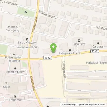 Standortübersicht der Tankstelle Aral Tankstelle in 83301 Traunreut