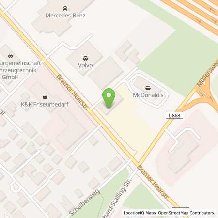 Standortübersicht der Benzin-Super-Diesel Tankstelle: AVIA Tankstelle in 26135, Oldenburg