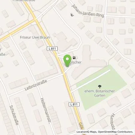 Standortübersicht der Tankstelle Wolfgang Lichterfeld in 26384 Wilhelmshaven