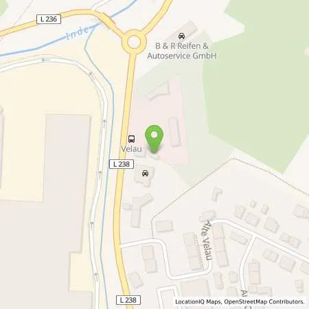 Standortübersicht der Tankstelle Shell Stolberg Eschweiler Str. 155 in 52222 Stolberg