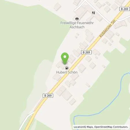 Standortübersicht der Tankstelle Esso Tankstelle in 66822 LEBACH