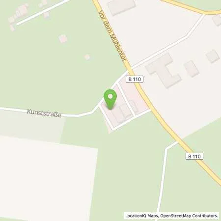 Standortübersicht der Tankstelle Diane Junker/Marco Weber in 17179 Gnoien