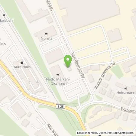 Standortübersicht der Tankstelle BayWa Tankstelle Dinkelsbühl in 91550 Dinkelsbühl