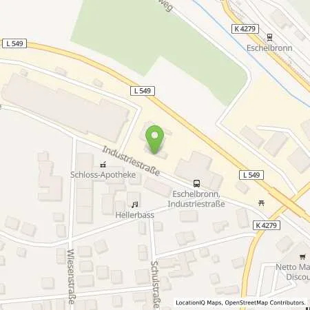 Standortübersicht der Tankstelle Autohaus Stier in 74927 Eschelbronn