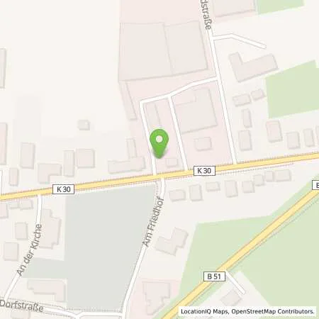 Standortübersicht der Tankstelle Raiffeisen-Warengenossenschaft Groß Lessen-Diepholz eG in 49457 Drebber