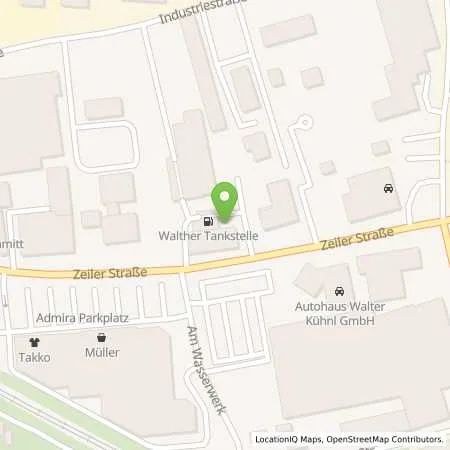 Standortübersicht der Tankstelle Breitung Jürgen in 97437 Hassfurt