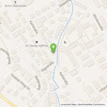 Standortübersicht der Tankstelle Servicestation in 89143 Blaubeuren