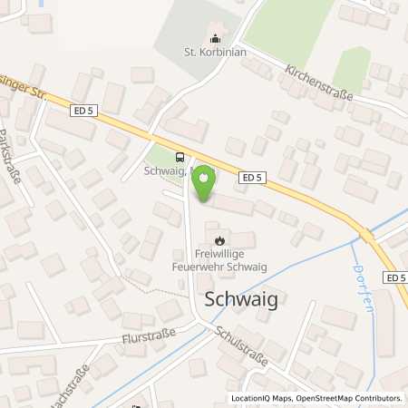 Standortübersicht der Benzin-Super-Diesel Tankstelle: Tankstelle Meier in 85445, Schwaig