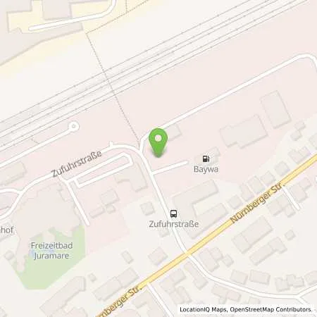 Standortübersicht der Tankstelle BayWa Tankstelle Gunzenhausen in 91710 Gunzenhausen