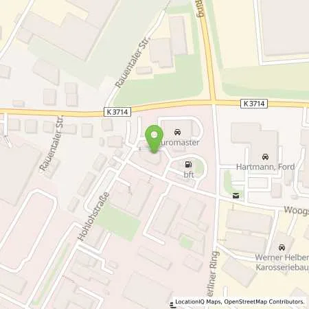 Standortübersicht der Tankstelle Pelleter GmbH in 76437 Rastatt