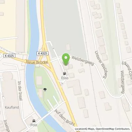 Standortübersicht der Tankstelle Esso Tankstelle in 75365 CALW