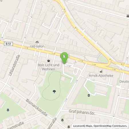 Standortübersicht der Tankstelle Aral Tankstelle in 66121 Saarbrücken