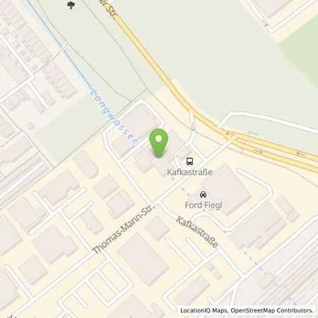 Standortübersicht der Tankstelle Esso Tankstelle in 90471 NUERNBERG