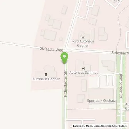 Standortübersicht der Tankstelle Tankstelle am Marktkauf in 04758 Oschatz